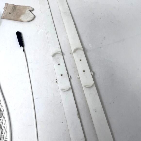 GI Joe Ski Patrol Accessories VTG White Sled Snow Shoes Boot Glove Pole - AS IS - Picture 5 of 7